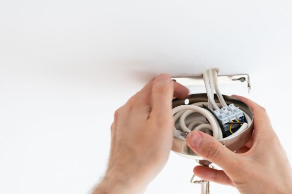 Ceiling Light Wiring Service